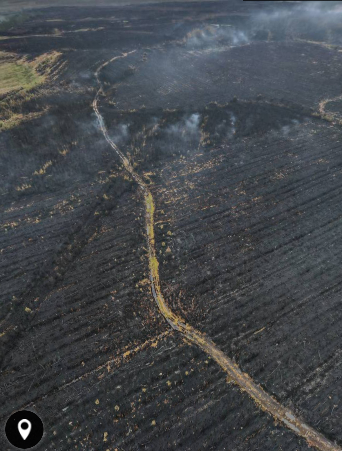Minister Jim Fairlie acknowledged the role played by gamekeepers at the Dava wildfire