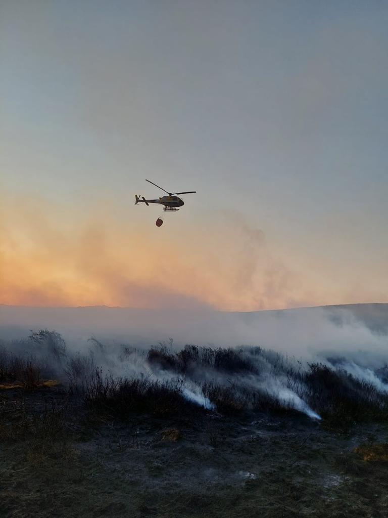 Fergus Ewing has praised Scottish gamekeepers for their role in tackling wildfires