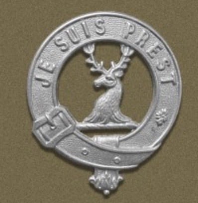 The badge of the Lovat Scouts. The unit was made up of Scottish Gamekeepers and deer stalkers.