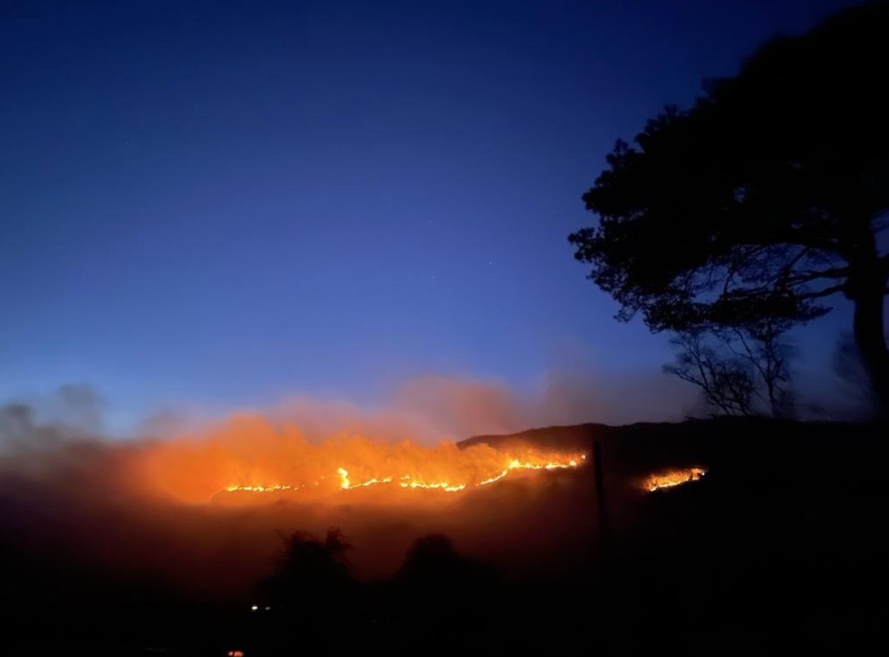 Scotland's gamekeepers are often at the forefront of tackling wildfires